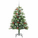 Brad de Crăciun artificial Verde 150 cm PVC și Metal - WALTI WALTI