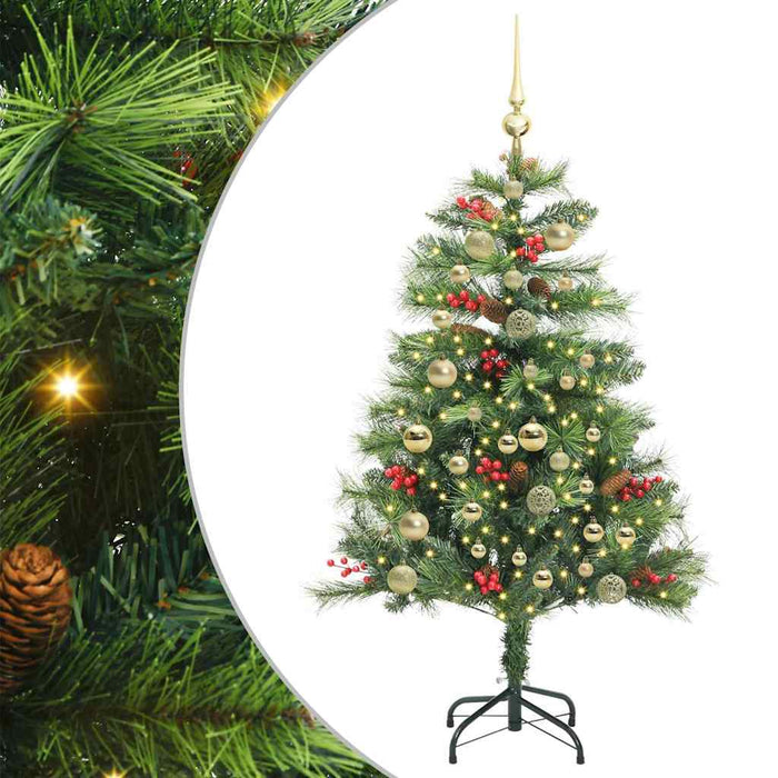 Brad de Crăciun artificial Verde 150 cm PVC și Metal - WALTI WALTI