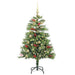 Brad de Crăciun artificial Verde 150 cm PVC și Metal - WALTI WALTI
