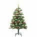 Brad de Crăciun artificial Verde 150 cm PVC și Metal - WALTI WALTI
