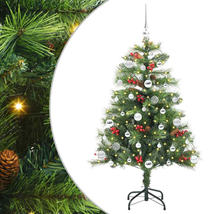 Brad de Crăciun artificial Verde 150 cm PVC și Metal - WALTI WALTI