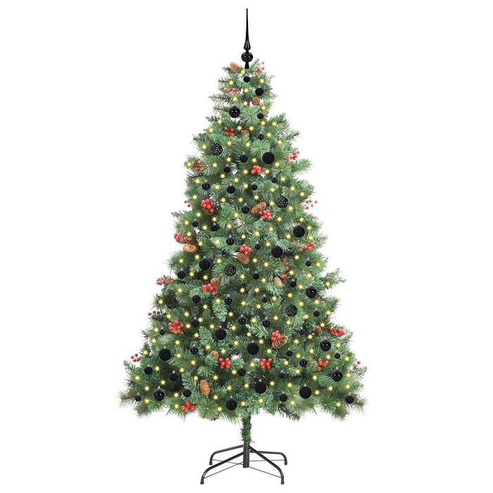 Brad de Crăciun artificial Verde 210 cm PVC și Metal WALTI