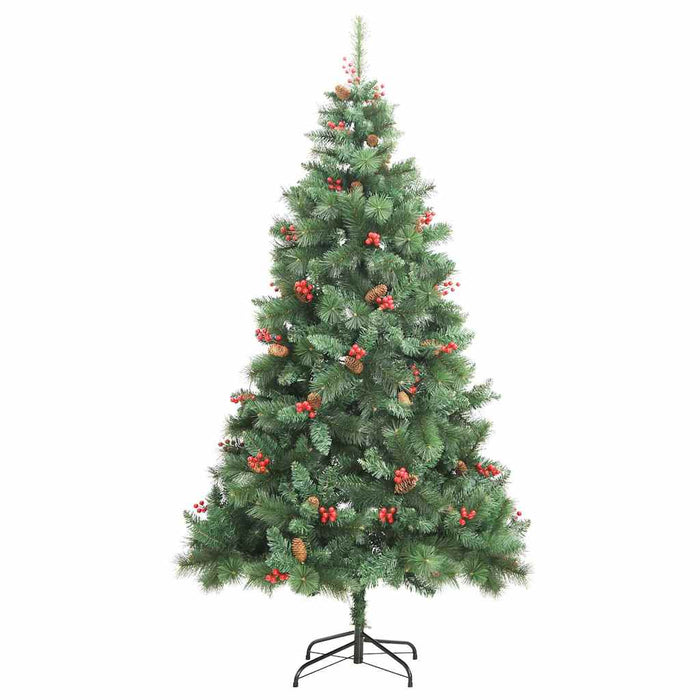 Brad de Crăciun artificial Verde 210 cm PVC și Metal WALTI