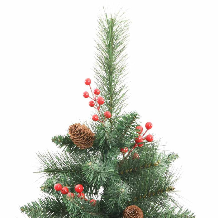 Brad de Crăciun artificial Verde 210 cm PVC și Metal WALTI