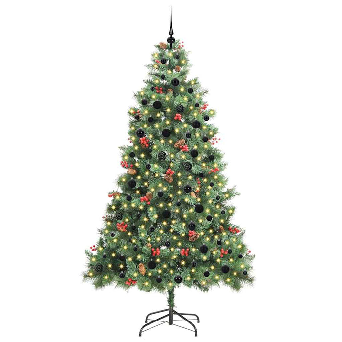 Brad de Crăciun artificial Verde 240 cm PVC și Metal - WALTI WALTI