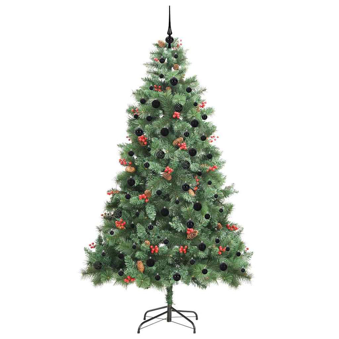 Brad de Crăciun artificial Verde 240 cm PVC și Metal - WALTI WALTI