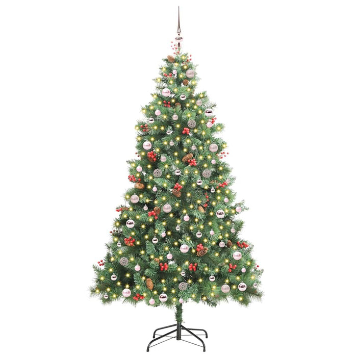 Brad de Crăciun artificial Verde 240 cm PVC și Metal - WALTI WALTI