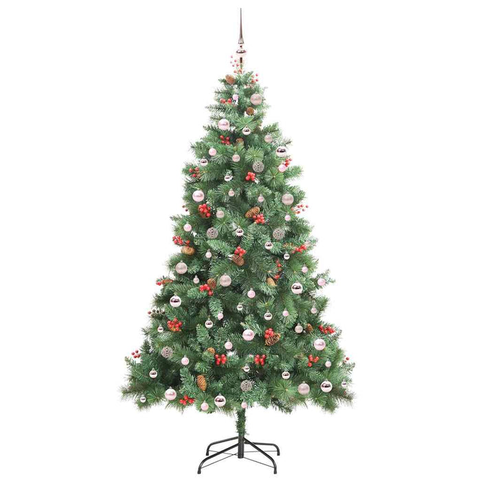 Brad de Crăciun artificial Verde 240 cm PVC și Metal - WALTI WALTI