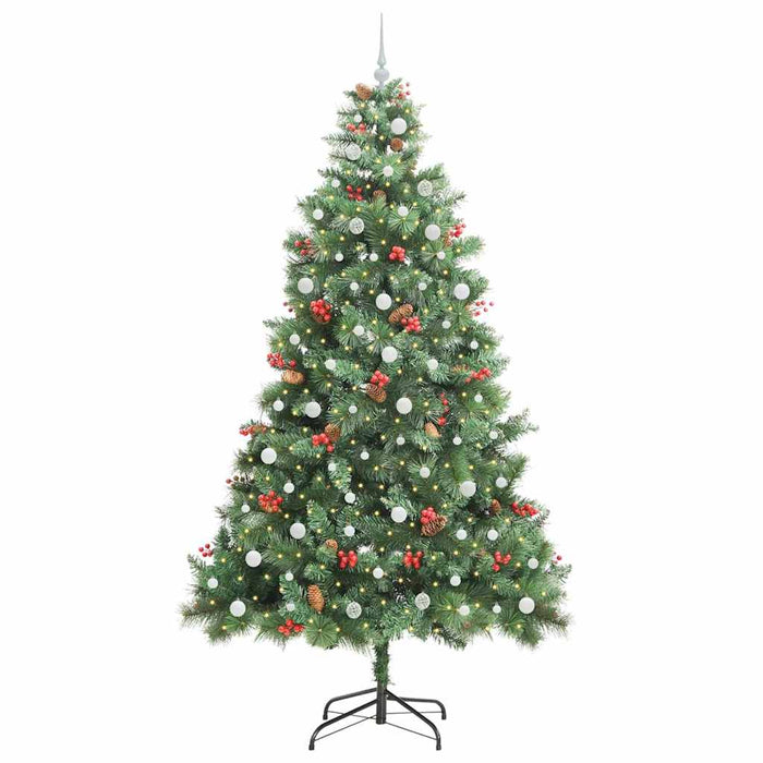 Brad de Crăciun artificial Verde 240 cm PVC și Metal - WALTI WALTI