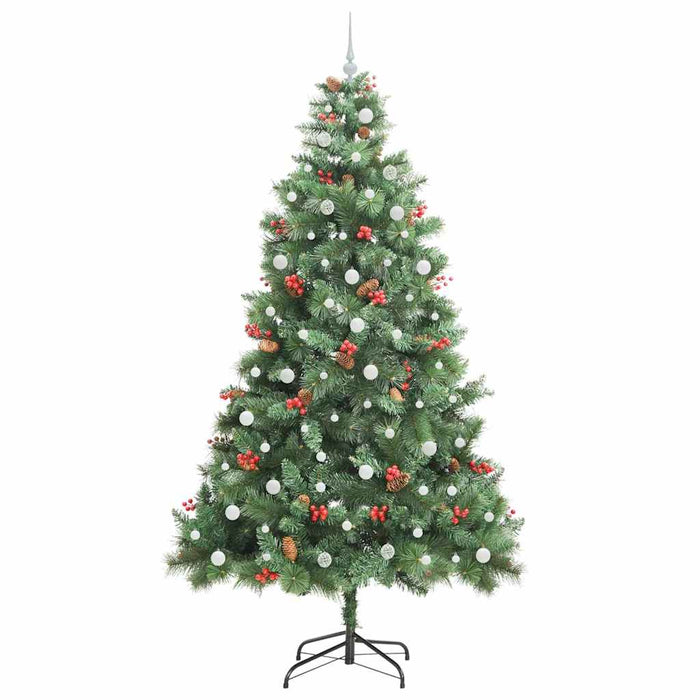 Brad de Crăciun artificial Verde 240 cm PVC și Metal - WALTI WALTI