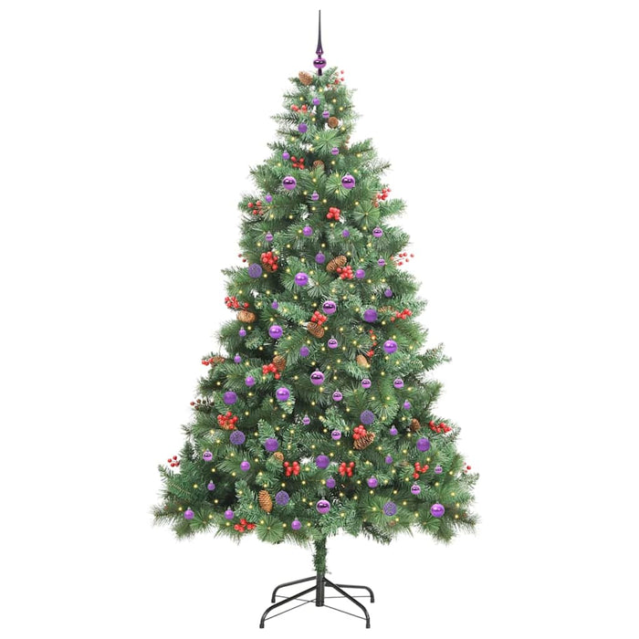 Brad de Crăciun artificial Verde 240 cm PVC și Metal - WALTI WALTI