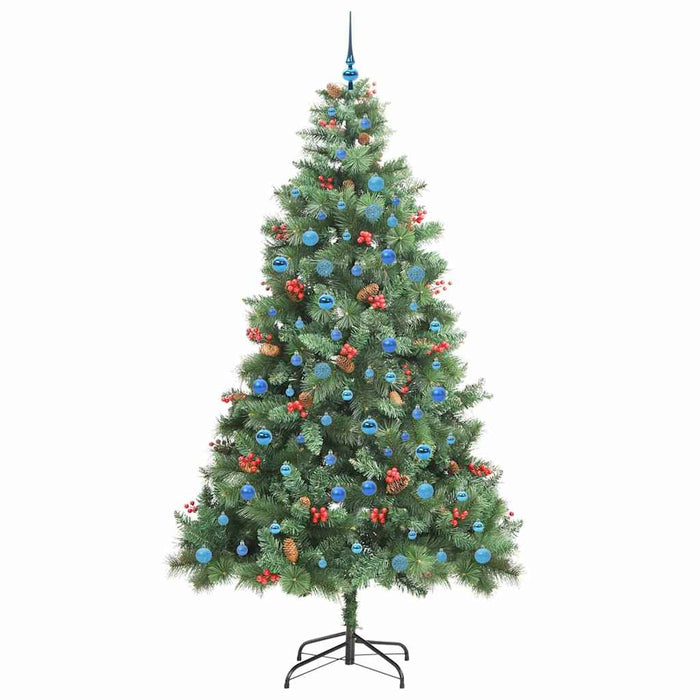 Brad de Crăciun artificial Verde 240 cm PVC și Metal - WALTI WALTI