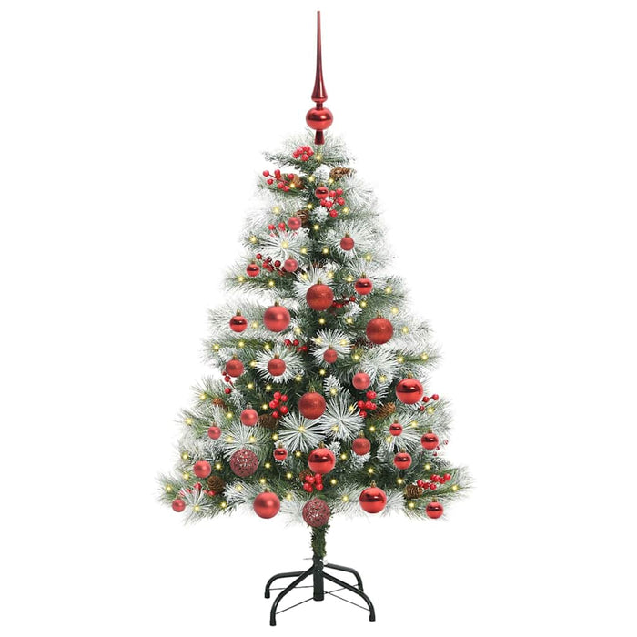 Brad de Crăciun artificial Verde și alb 120 cm WALTI