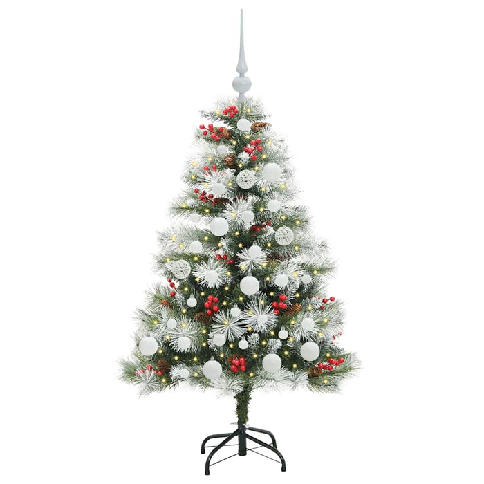 Brad de Crăciun artificial Verde și alb 120 cm WALTI