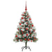 Brad de Crăciun artificial Verde și alb 150 cm - WALTI WALTI