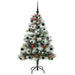 Brad de Crăciun artificial Verde și alb 150 cm - WALTI WALTI