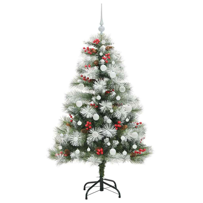 Brad de Crăciun artificial Verde și alb 150 cm - WALTI WALTI
