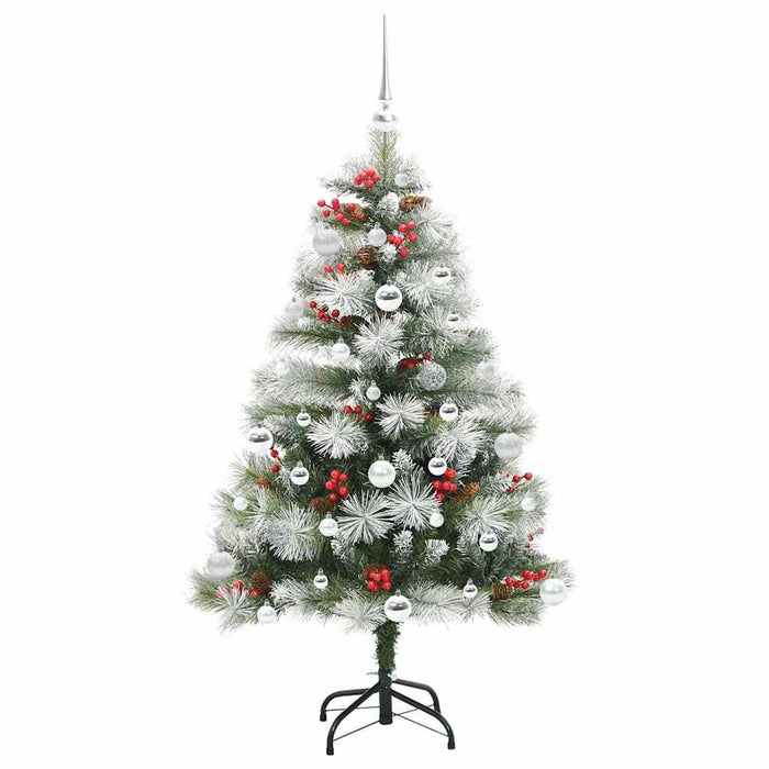 Brad de Crăciun artificial Verde și alb 150 cm - WALTI WALTI