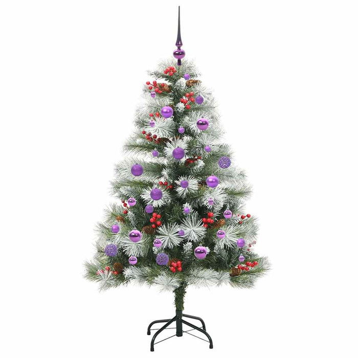 Brad de Crăciun artificial Verde și alb 150 cm - WALTI WALTI