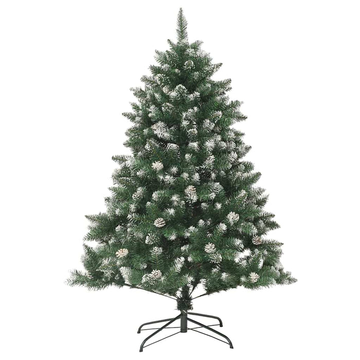 Brad de Crăciun artificial Verde 150 cm PVC și Plastic și Oțel - WALTI WALTI