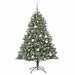 BraddeCrăciunartificial cu lumini cu bandă LED Verde 180cm PVC - WALTI WALTI