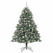 Brad de Crăciun artificial cu 300 LED Verde 126 x 126 x 180 cm - WALTI WALTI