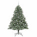 Brad de Crăciun artificial cu 300 LED Verde 126 x 126 x 180 cm - WALTI WALTI