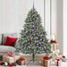 Brad de Crăciun artificial cu 300 LED Verde 126 x 126 x 180 cm - WALTI WALTI