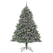 Brad de Crăciun artificial cu 300 LED Verde 126 x 126 x 180 cm - WALTI WALTI