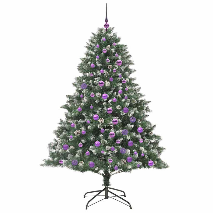 Brad de Crăciun artificial cu 300 LED Verde 126 x 126 x 180 cm - WALTI WALTI