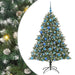 Brad de Crăciun artificial cu 300 LED Verde 126 x 126 x 180 cm - WALTI WALTI