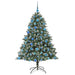 Brad de Crăciun artificial cu 300 LED Verde 126 x 126 x 180 cm - WALTI WALTI
