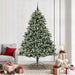 Brad de Crăciun artificial cu 300 LED Verde 140 x 140 x 210 cm - WALTI WALTI