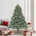 Brad de Crăciun artificial cu 300 LED Verde 140 x 140 x 210 cm - WALTI WALTI