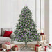Brad de Crăciun artificial cu 300 LED Verde 140 x 140 x 210 cm - WALTI WALTI