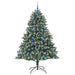 Brad de Crăciun artificial cu 300 LED Verde 140 x 140 x 210 cm - WALTI WALTI