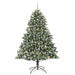 Brad de Crăciun artificial cu 300 LED Verde 160 x 160 x 240 cm - WALTI WALTI