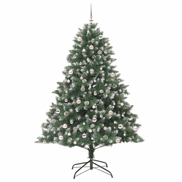 Brad de Crăciun artificial cu 300 LED Verde 160 x 160 x 240 cm - WALTI WALTI