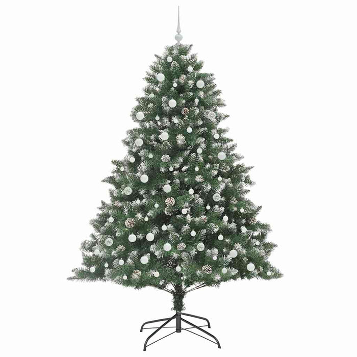 Brad de Crăciun artificial cu 300 LED Verde 160 x 160 x 240 cm - WALTI WALTI