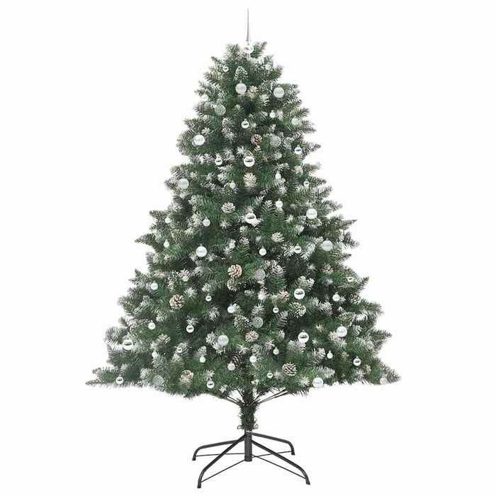 Brad de Crăciun artificial cu 300 LED Verde 160 x 160 x 240 cm - WALTI WALTI