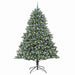 Brad de Crăciun artificial cu 300 LED Verde 160 x 160 x 240 cm - WALTI WALTI