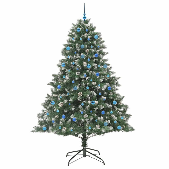 Brad de Crăciun artificial cu 300 LED Verde 160 x 160 x 240 cm - WALTI WALTI