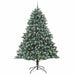 Brad de Crăciun artificial cu 300 LED Verde 160 x 160 x 240 cm - WALTI WALTI