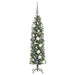Copac Artificial Slăb de Crăciun Verde 120 cm Plastic și PVC - WALTI WALTI