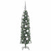 Copac Artificial Slăb de Crăciun Verde 120 cm Plastic și PVC - WALTI WALTI