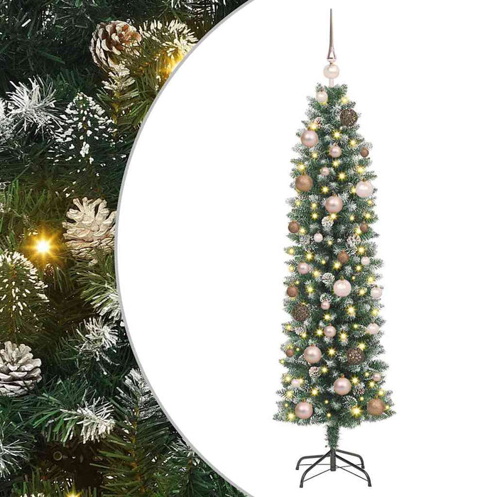 Copac Artificial Slăb de Crăciun Verde 150 cm - WALTI WALTI