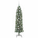 Copac Artificial Slăb de Crăciun cu 150 LED Verde și alb 150 cm - WALTI WALTI