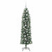 Copac Artificial Slăb de Crăciun cu 150 LED Verde și alb 150 cm - WALTI WALTI
