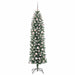 Copac Artificial Slăb de Crăciun cu 300 LED Verde și alb 180 cm - WALTI WALTI
