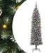 Copac Artificial Slăb de Crăciun cu 300 LED Verde și alb 180 cm - WALTI WALTI